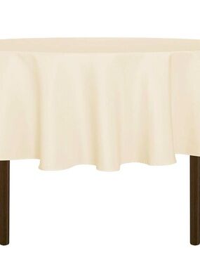 sancua Round Tablecloth - 80 Inch - Water Resistant
